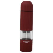 Wholesale - Red Electric Salt & Pepper Mill (6 AAA Batteries not included) C/P 12, UPC: 850052270742